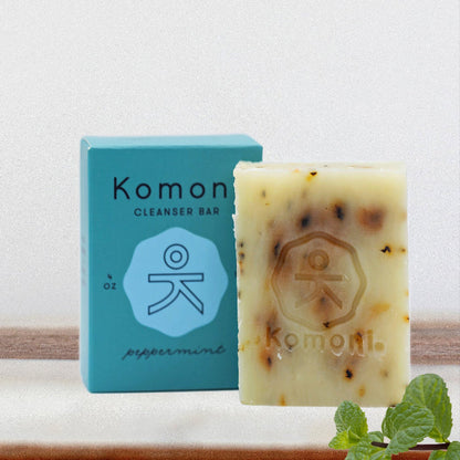 Peppermint FACE & BODY CLEANSER BAR