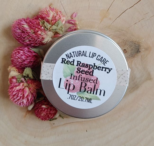 Raspberry Seed Oil | Infused Lip Balm
