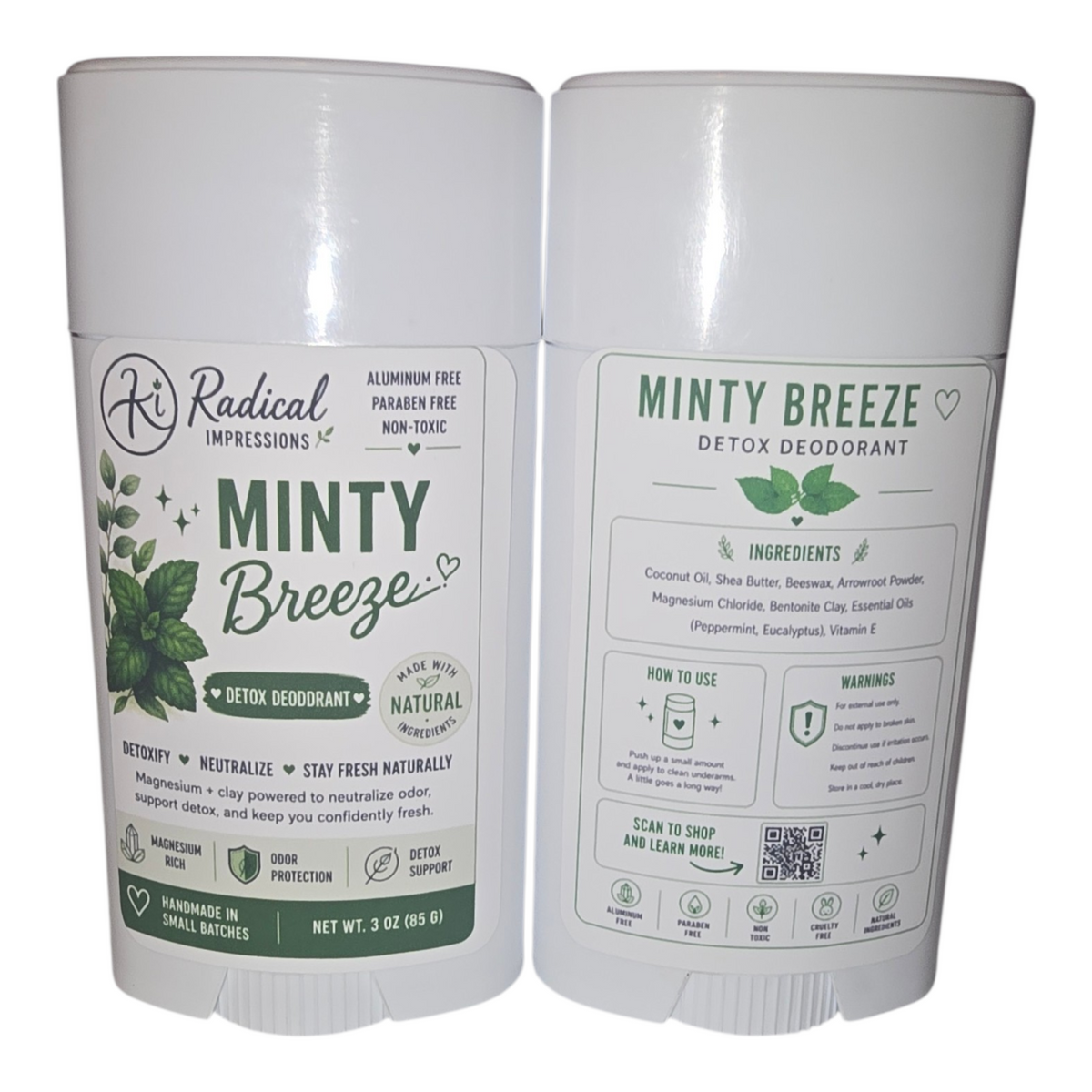 minty breeze detox Deodorant