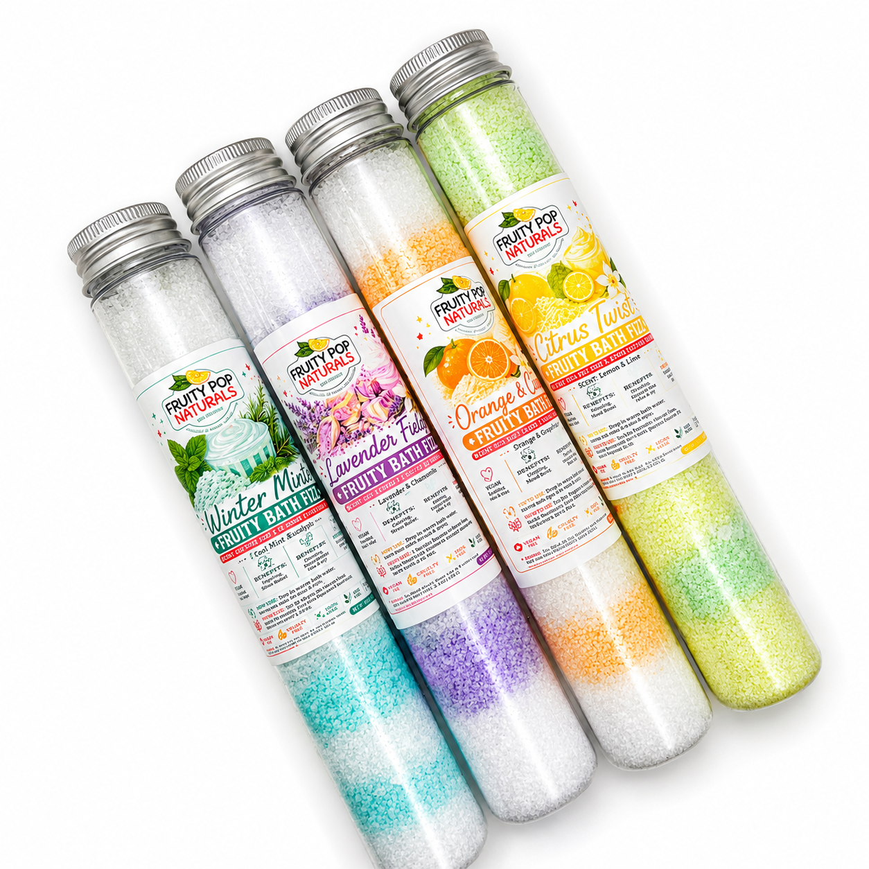 Fruity Bath Fizz Mineral Soak