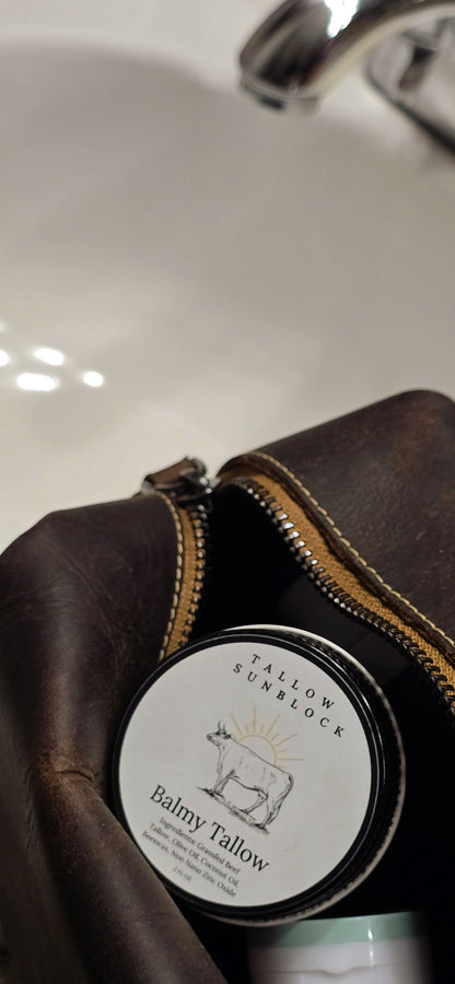 Natural Tallow Sunblock | Mineral SPF Protection | Balmy Tallow
