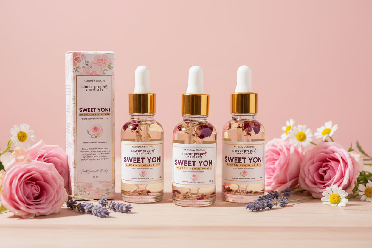 Sweet Yoni Feminine Oil – Organic Intimate Moisturizer for Sensitive Skin