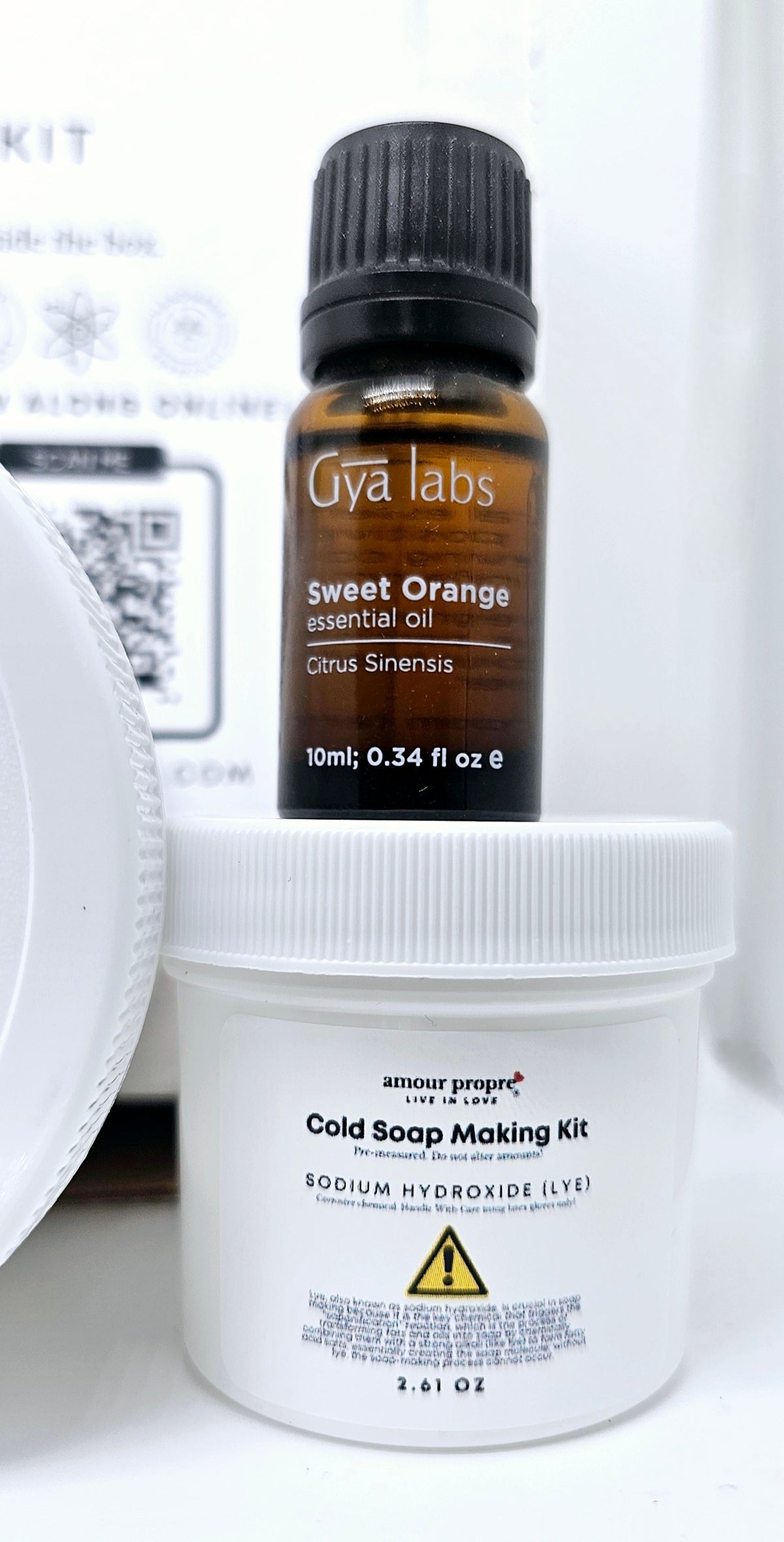 Amour Propre Cold Process Soap Making Kit | Create Your Own Luxurious Botanical Soap Bars!