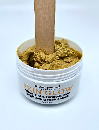 SKIN GLOW: Skin Brightening Facial Care Solution | Foaming Facial Wash, Skin Brightening Face Mask, Turmeric Face Cream