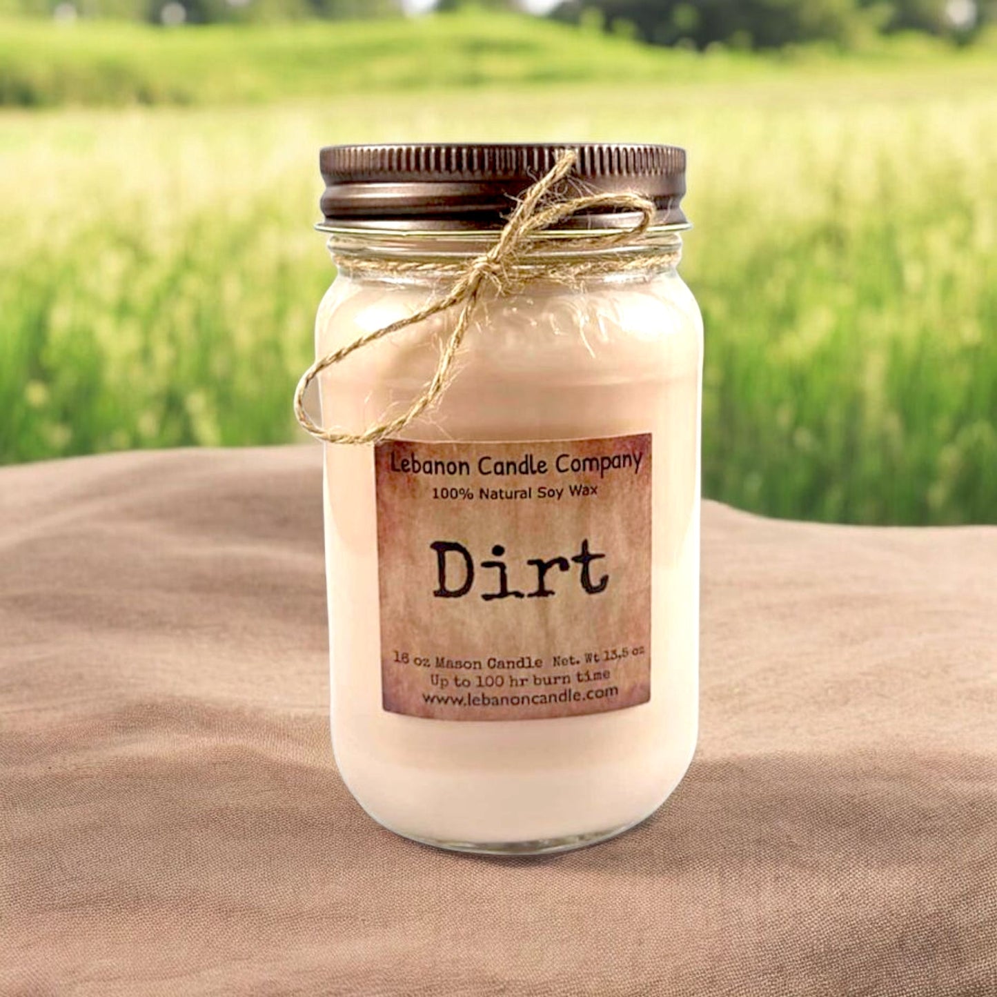 Dirt Candle