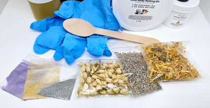 Amour Propre Cold Process Soap Making Kit | Create Your Own Luxurious Botanical Soap Bars!