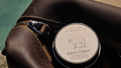 Natural Tallow Sunblock | Mineral SPF Protection | Balmy Tallow