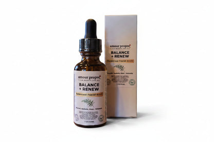 Balance + Renew Face Oil: 
Botanical Facial Oil for Radiant, Healthy-Looking Skin