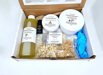 Amour Propre Cold Process Soap Making Kit | Create Your Own Luxurious Botanical Soap Bars!