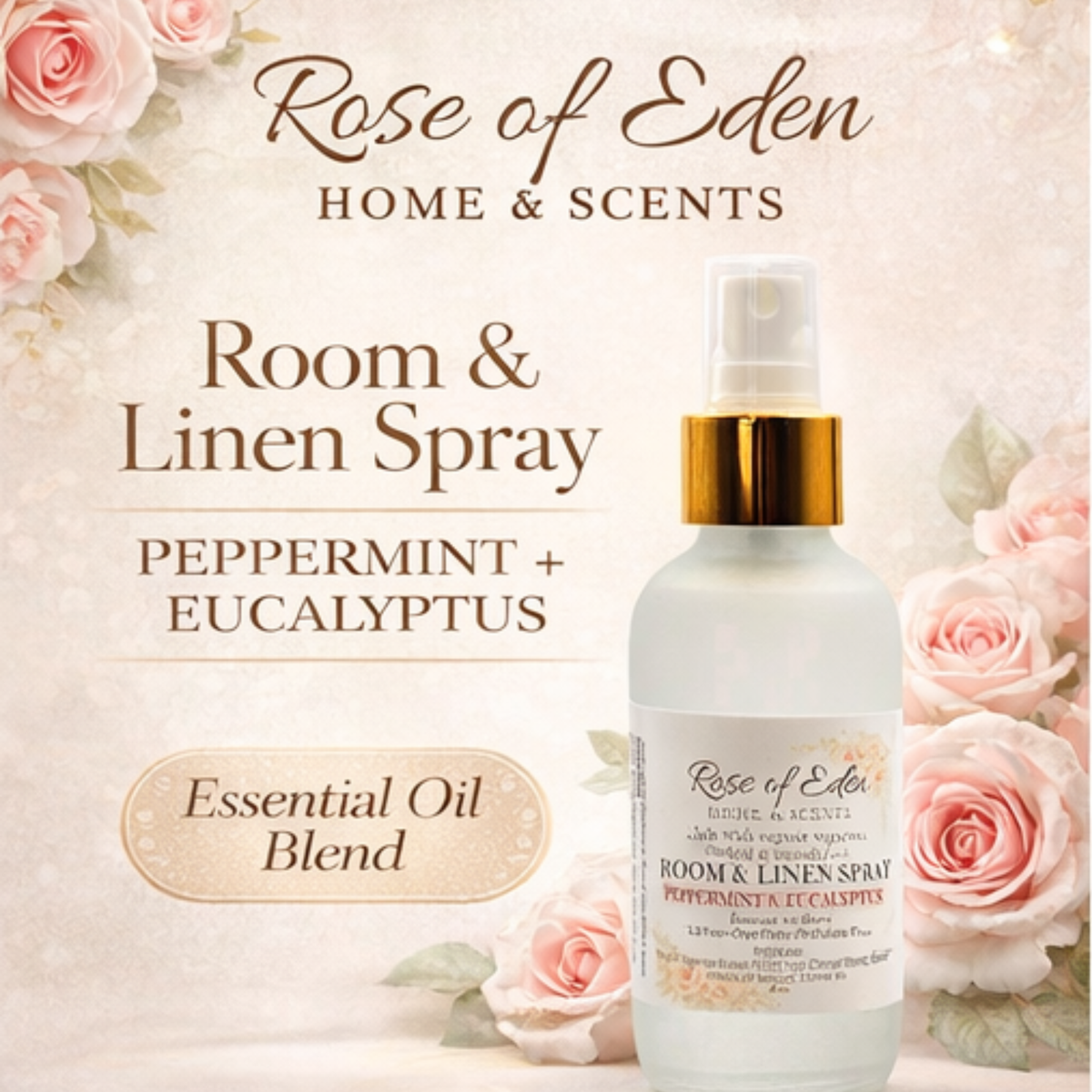 Toxin Free Room & Linen Spray – Made with Essential Oils