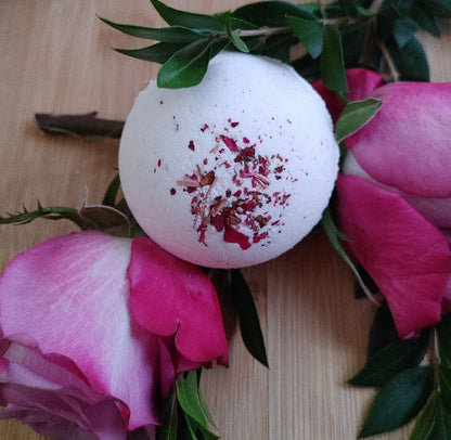 Sandalwood Rose | Bath Bomb | Dusty Rose