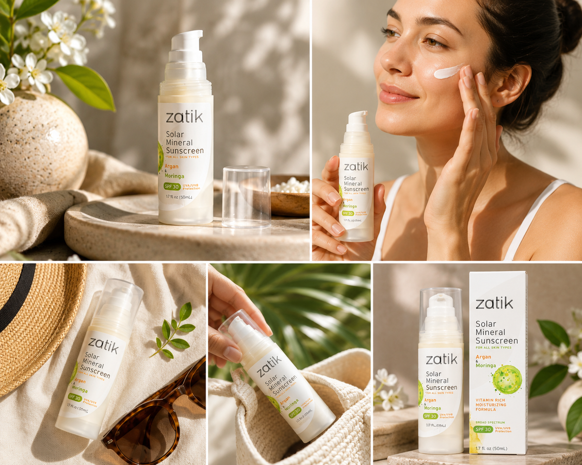 Solar Mineral Sunscreen for Face and Neck