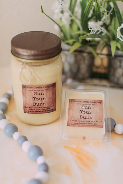 Sun Your Buns Wax Melt