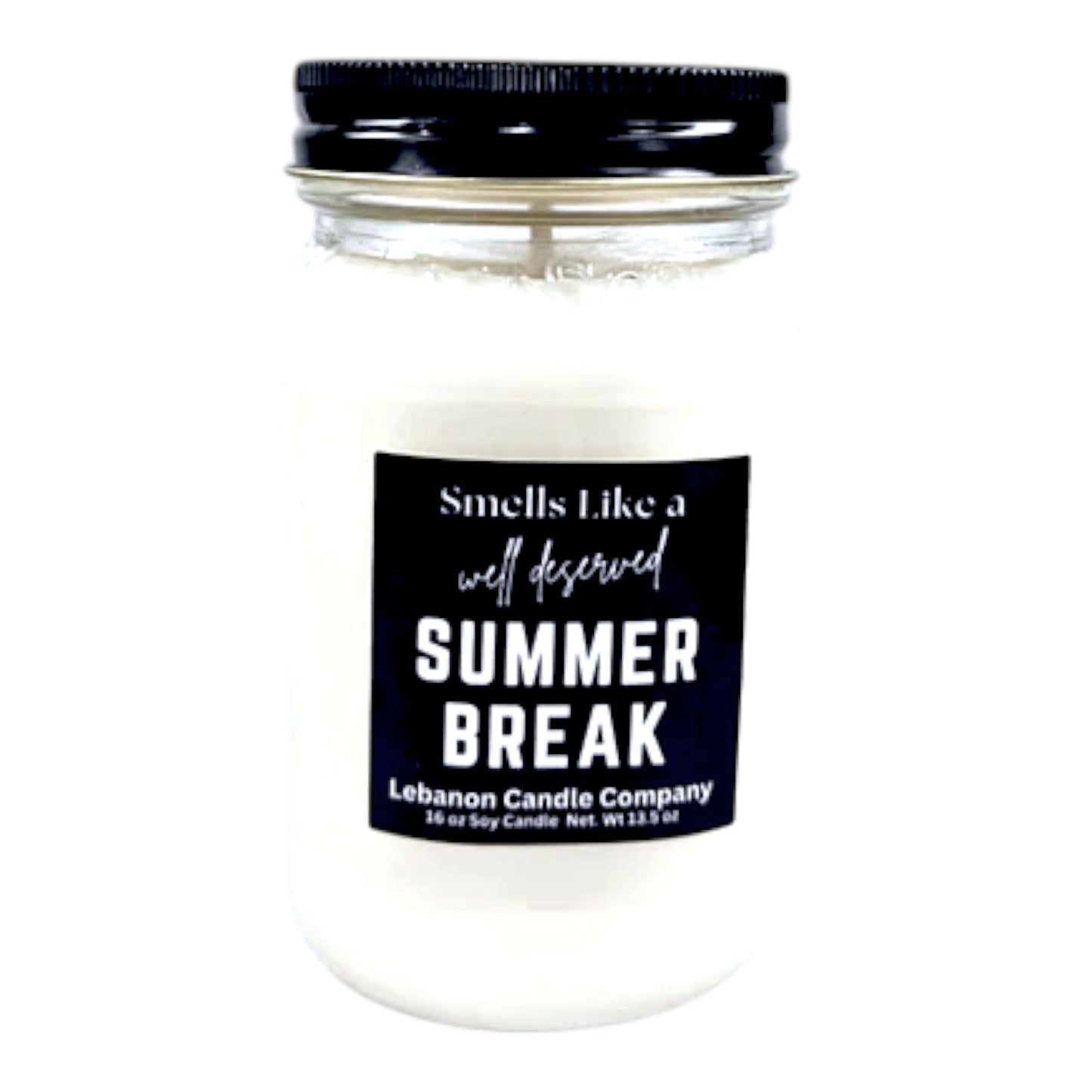 Well Deserved Summer Break Funny Teacher Candle