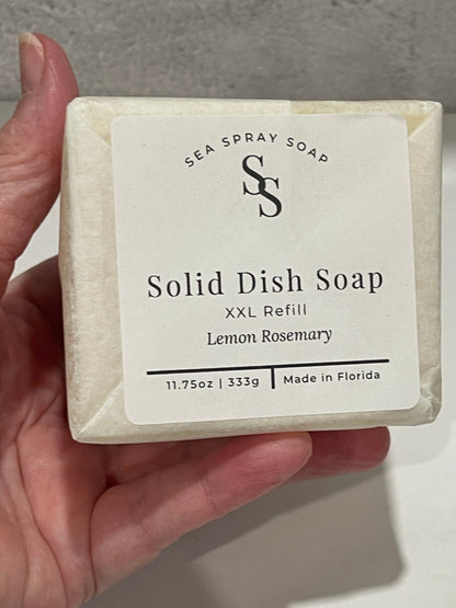 XXL Solid Dish Soap Bar