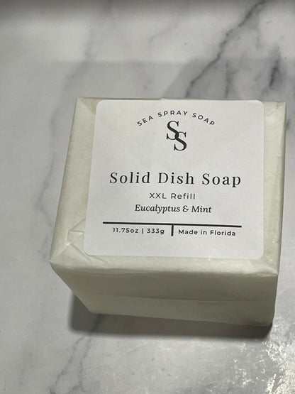 XXL Solid Dish Soap Bar