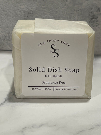 XXL Solid Dish Soap Bar
