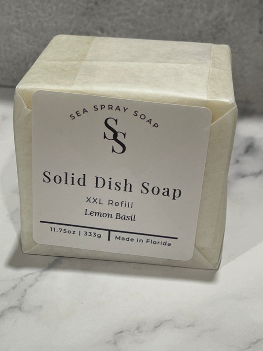 XXL Solid Dish Soap Bar