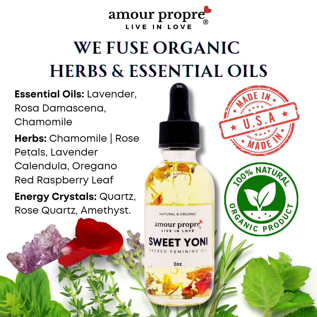Sweet Yoni Feminine Oil – Organic Intimate Moisturizer for Sensitive Skin