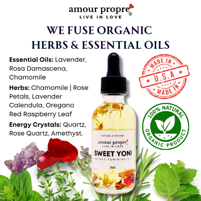 Sweet Yoni Feminine Oil – Organic Intimate Moisturizer for Sensitive Skin